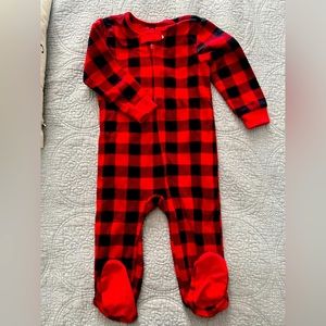 Eddie Bauer Fleece kids footie pajamas size 18months